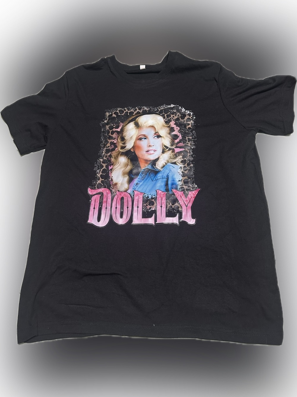 Dollcake Graphic Tee - Black with Pink Logo